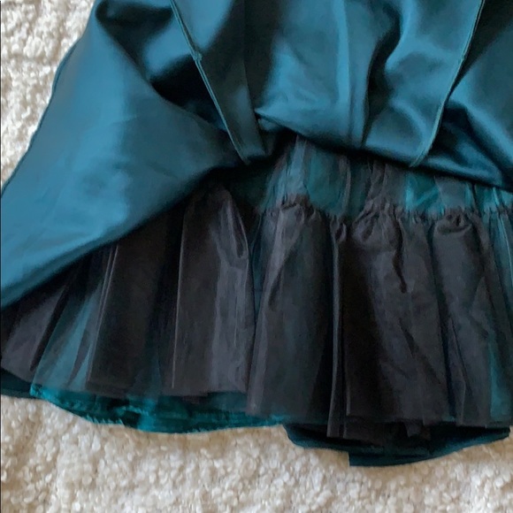 Emerald green cocktail dress/gown - Picture 3 of 5